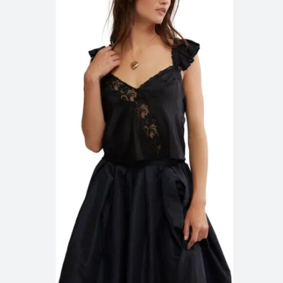 new Free People Harmony Lace Tank 253 - Picture 4 of 13